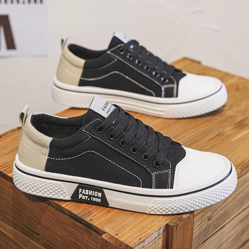 Giày Nam, Giày Sneaker Nam Chất Vải Canvas Phong Cách Hàn Quốc, Thời Trang, Thoáng Khí, Siêu Nhẹ (K120) 2