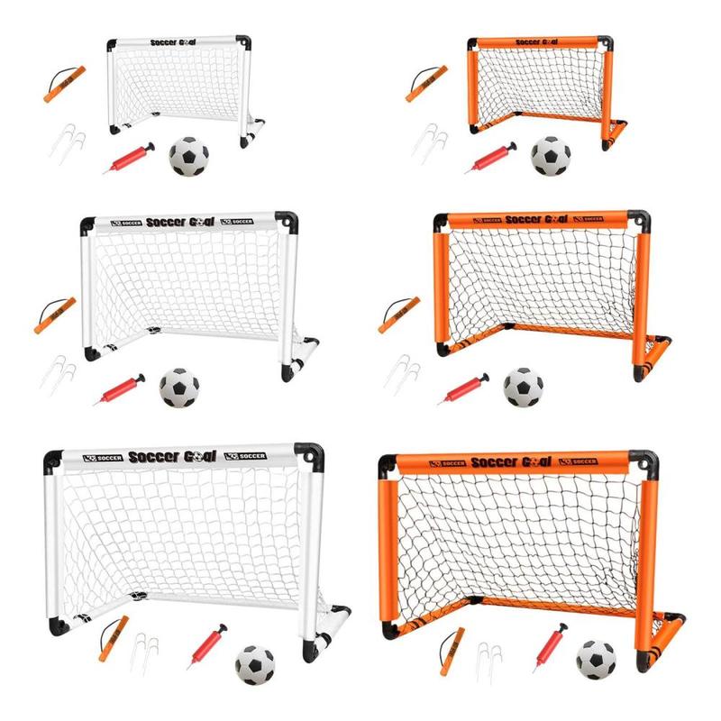 Soccer Goal for Kids Folded Football Goal Compact with Groun - TikTok ...