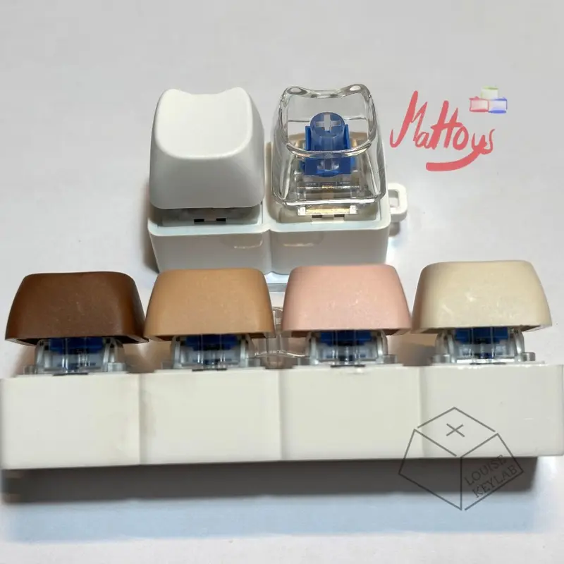 Gantungan Kunci Keychain Fidget Kitty Toy mechanical keyboard Tester keycap gamer geek Dopamin 2