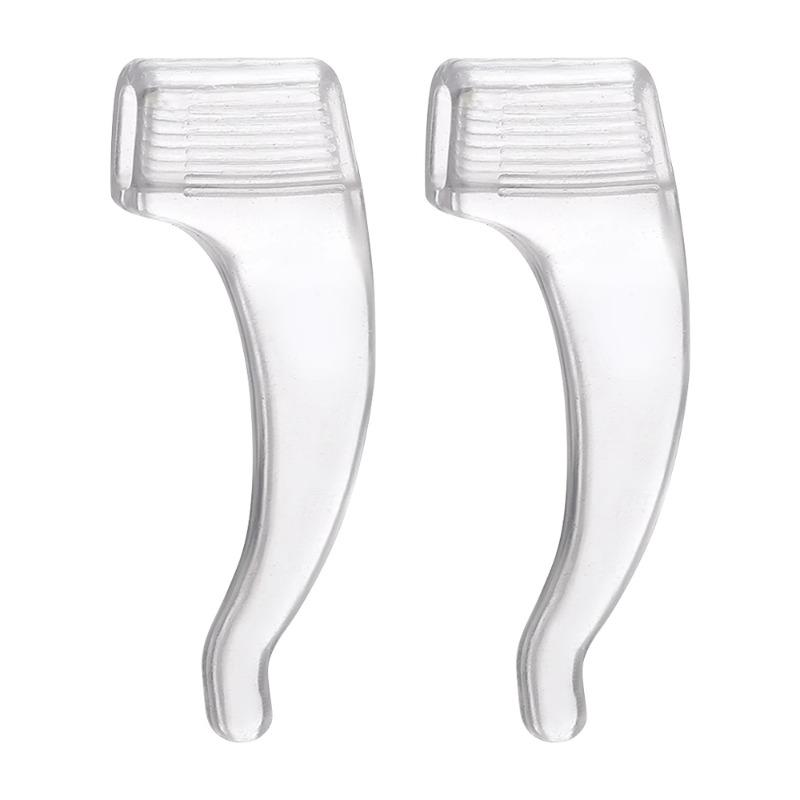 Product Introduction of 1/2pairs Silicone Ear Hook Anti-slip Glasses Leg Ear Sleeve Bracket Fastener Sunglasses Accessories Grip Anti-fall Eyewear Holder 18