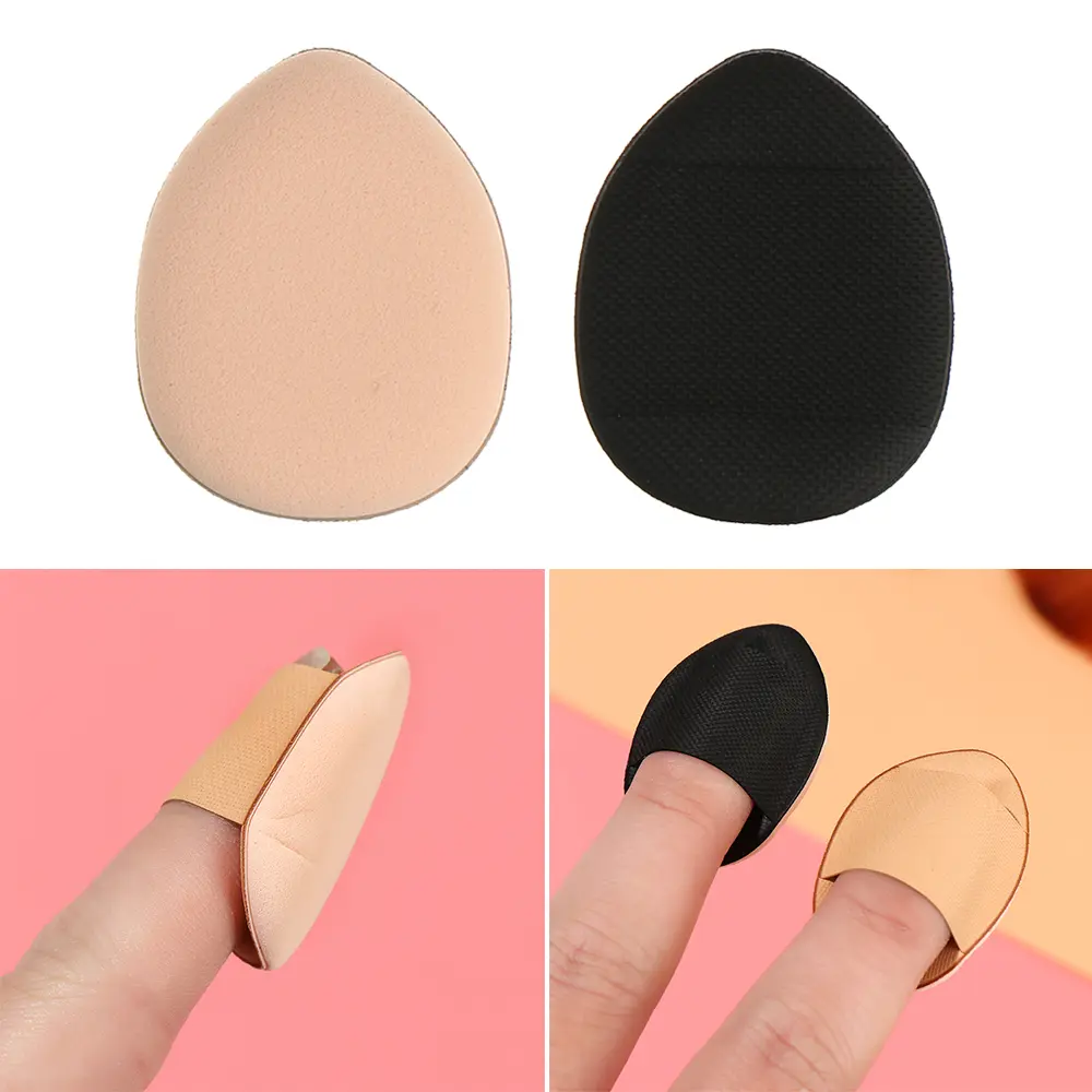 Non Latex Corner Soft Round Mini Makeup Sponge Makeup Tool Powder Puff