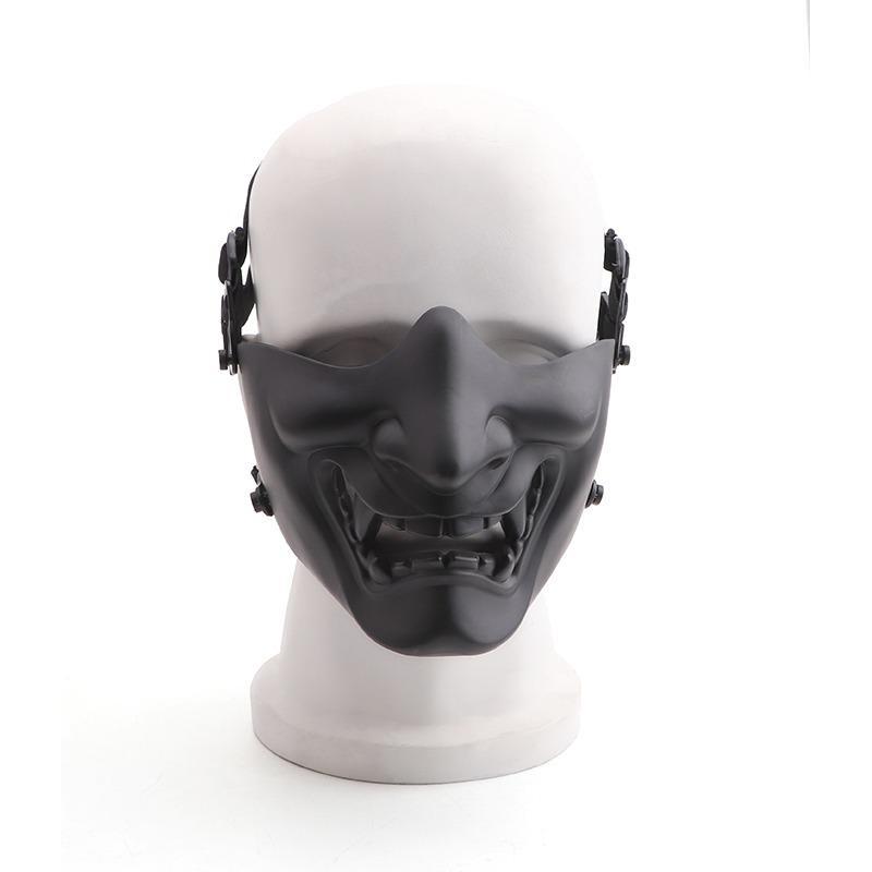 Summer Half Face Protective Mask, Army Fans Supplies, Tactical Face Protection Mask, Halloween Costume Ideas, Party Cosplay Costumes Accessories 7