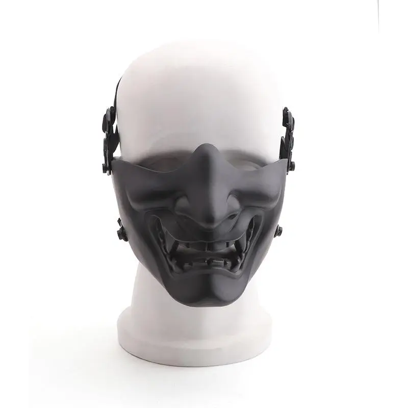Summer Half Face Protective Mask, Army Fans Supplies, Tactical Face Protection Mask, Halloween Costume Ideas, Party Cosplay Costumes Accessories 6