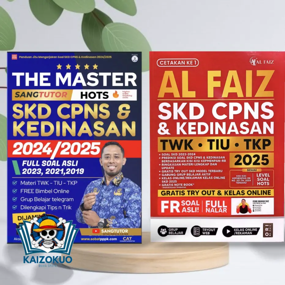 BUKU AL FAIZ 2025 CETAKAN KE 1 SKD HOTS & KEDINASAN 2025  & THE MASTER SANG TUTOR 2024/2025 & BuUKU SUPER HOTS BANK KLIK SOAL SKD 2024/2025. READY STOCK!!!