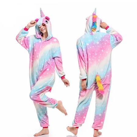 Kostum Baju Tidur Wanita Lengan Tangan Panjang Onesie Kigurumi Piyama Dewasa  Motif Hewan 4