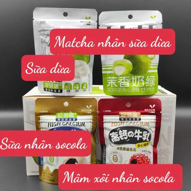 Kẹo dừa siêu ngon hàng nội địa trung