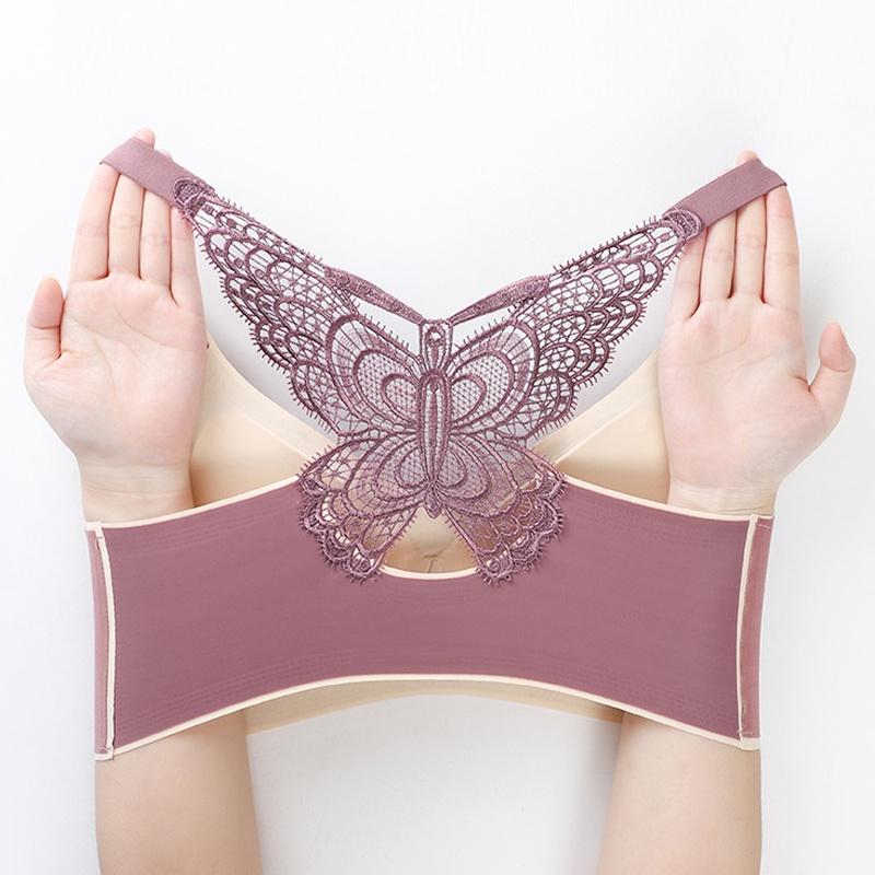 Áo Ngực thể thao không gọng phối ren quyến rũ cho nữ 40-105kg (Mã sản phẩm LS129) Bra Tập Yoga Top 2