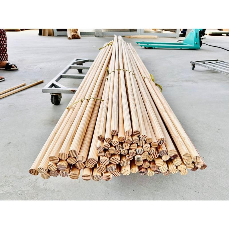 Thanh Gỗ Thông Phi Tròn 28mm, Dài 1m, 1m2, 1m5, Trang Trí, DIY Handmade, Làm Giá Kệ, Mặt Bàn [MS305] 4