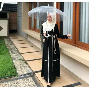 Abaya Saudi Dubai Asmah Best seller By afasweet Gamis Muslim Wanita