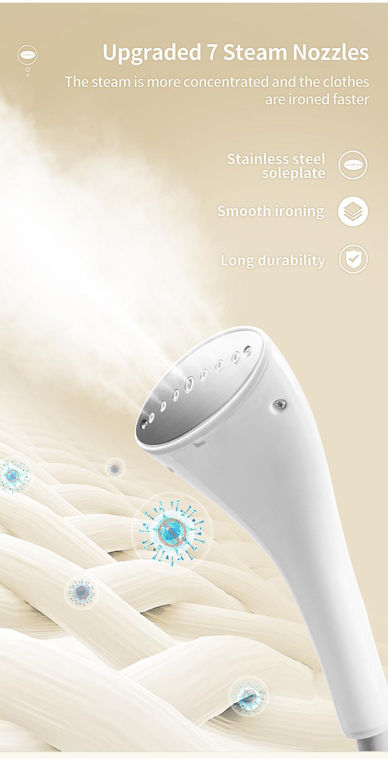 Product Introduction of Garment Steamer With Ironing Board Rotatable Handheld 2000W 2 In 1 26