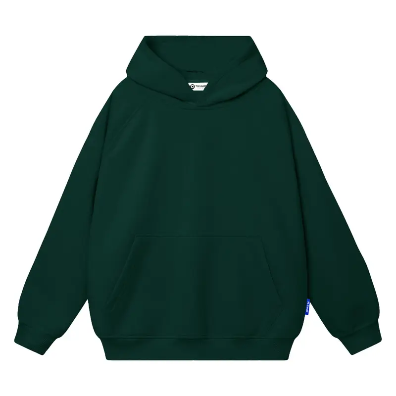 Áo hoodie trơn nam nữ ulzzang nỉ bông, áo khoác nỉ unisex form rộng Menswear 3