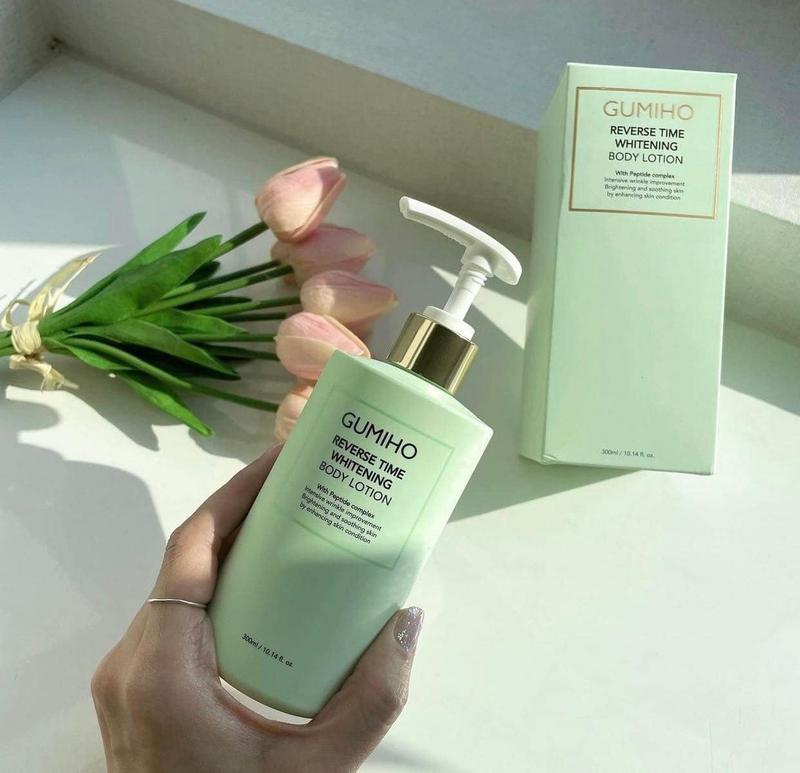 Kem body Gumiho 300ml Hàng chuẩn từ Hàn Quốc Date 2027 - Kem trắng hồng tự nhiên không bết dính với hương nước hoa Pháp. Giảm 30k khi mua combo 2 chai