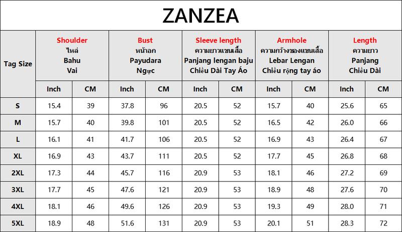 Product Introduction of ZANZEA Women Fashion Ladylike O Neck Pullover Full Sleeve Ruffled Edge Office Casual Sweatshirts * 8