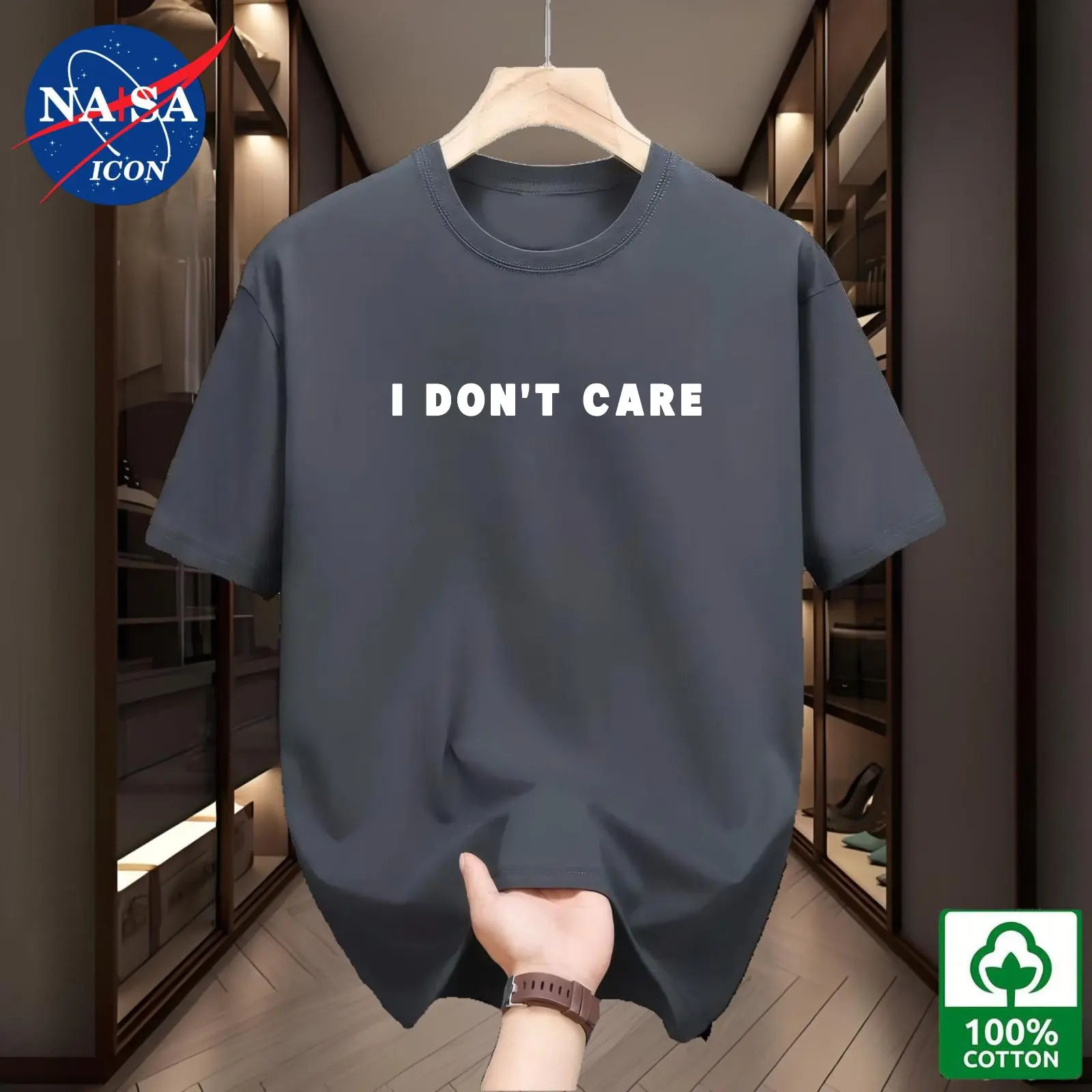 Áo Thun Nam Thường Ngày Cổ Thuyền ngắn tay, Chất Liệu Cotton 100%, Thật, Mềm Mại Và Thoáng Khí, Có Sẵn Trong 12 Màu, M-4XL, TX1 Menswear