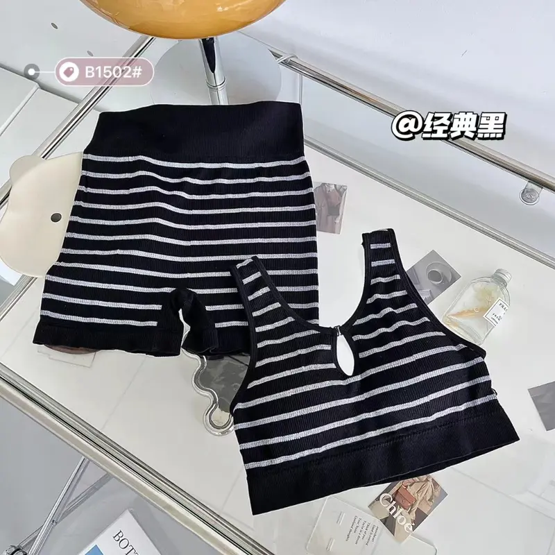 BESTIE_BRA (B-155) Bra set olahraga setelan wanita running dan yoga Setelan Celana Bra Olahraga 3