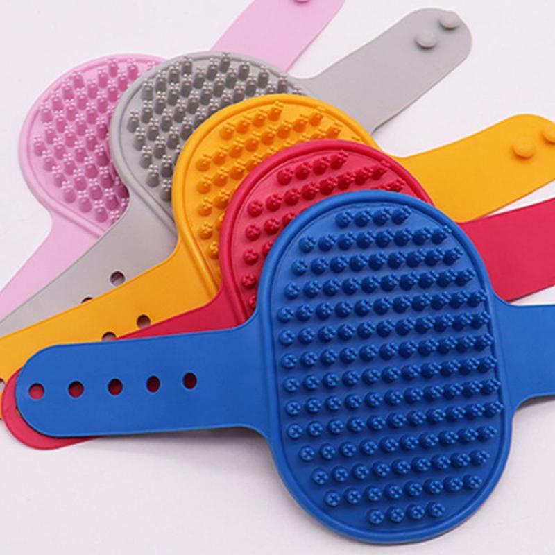 Product Introduction of Găng tay Bàn Chải Tắm cho thú cưng, chất liệu silicon, mềm mại, an toàn và hiệu quả, thích hợp cho chó và mèo, bàn chải tắm, để mát-xa, W6B3 36