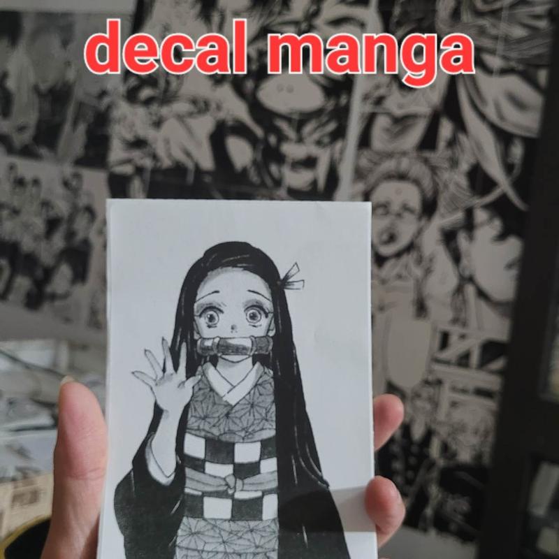 1000 tờ tranh decal dán tường manga anime Treo Tường Decor Phòng giấy dán  bàn học mut poster