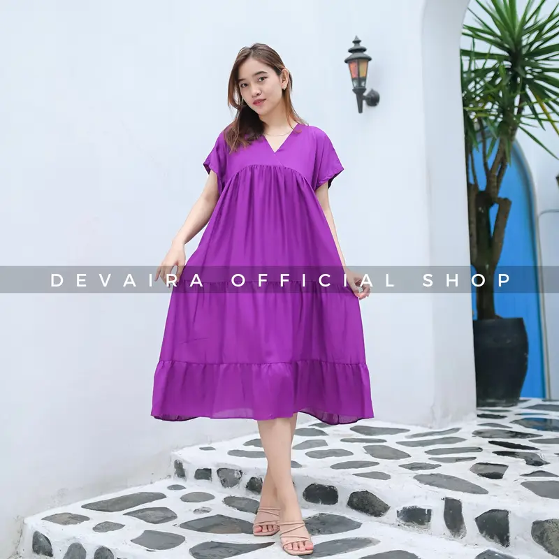 Kanzia Homedress Daster Rayon Jumbo Bumil Kekinian Terbaru 4