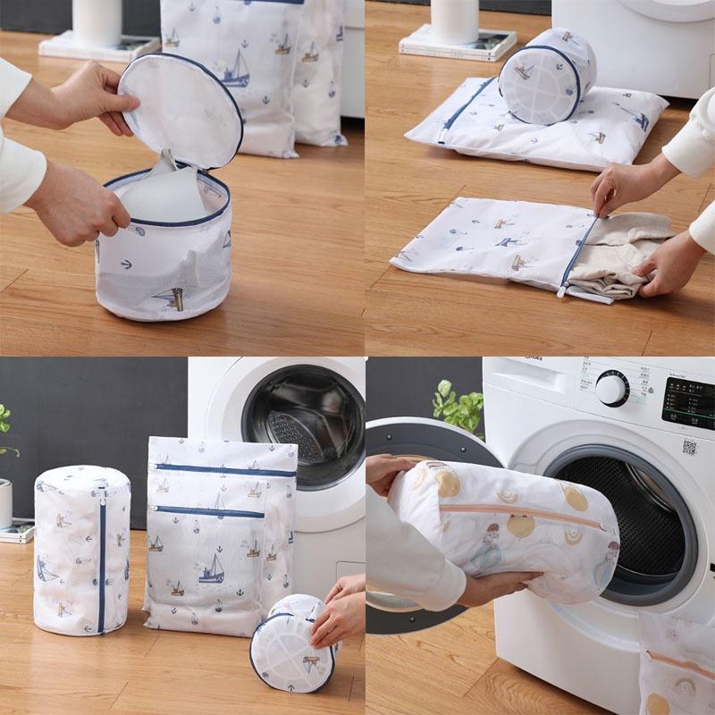 LAUNDRY BAG/Tas Cucian Jaring Ritsleting/kantong cucian mesin cuci/Pouch Tempat Baju Kotor Bra Daleman/Laundry Bag Serut Jaring Baju Kotor/Kantong Mesin Cuci Celana Dalam/Mesin Cuci Bra Celana Dalam/Baju Kotor Kantong