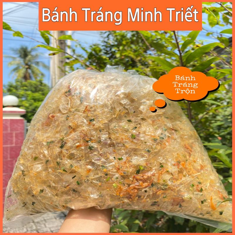 1kg Bánh tráng Trộn sẵn Tây Ninh chính gốc giá lò ! Cay Ăn Vặt Snack Thức Ăn Food