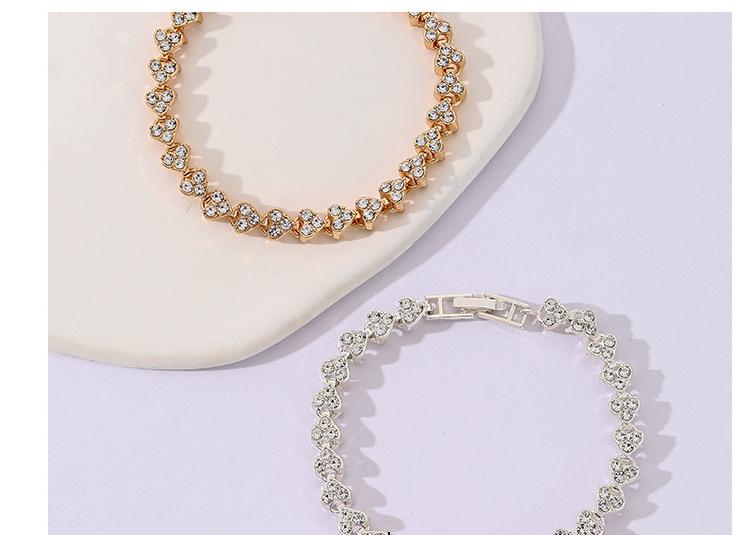 Product Introduction of Fashion Charm Tennis Bracelet for Women Crystal Zircon Jewelry Adjustable Gold Color Silver Color Chain Bracelets Gift 3