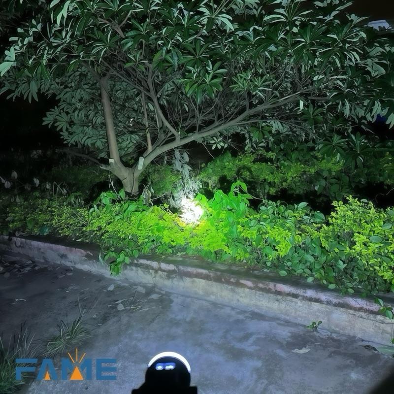 Đèn Đội Đầu FAME B1- Pin trâu Sáng liên tục 10-20-40h, Màn hình LED hiển thị, Đèn ép chân không kín nước đi mưa 8