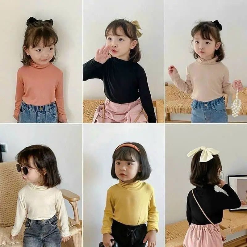 Combo 3 Áo giữ nhiệt trẻ em free size từ 12-20kg
