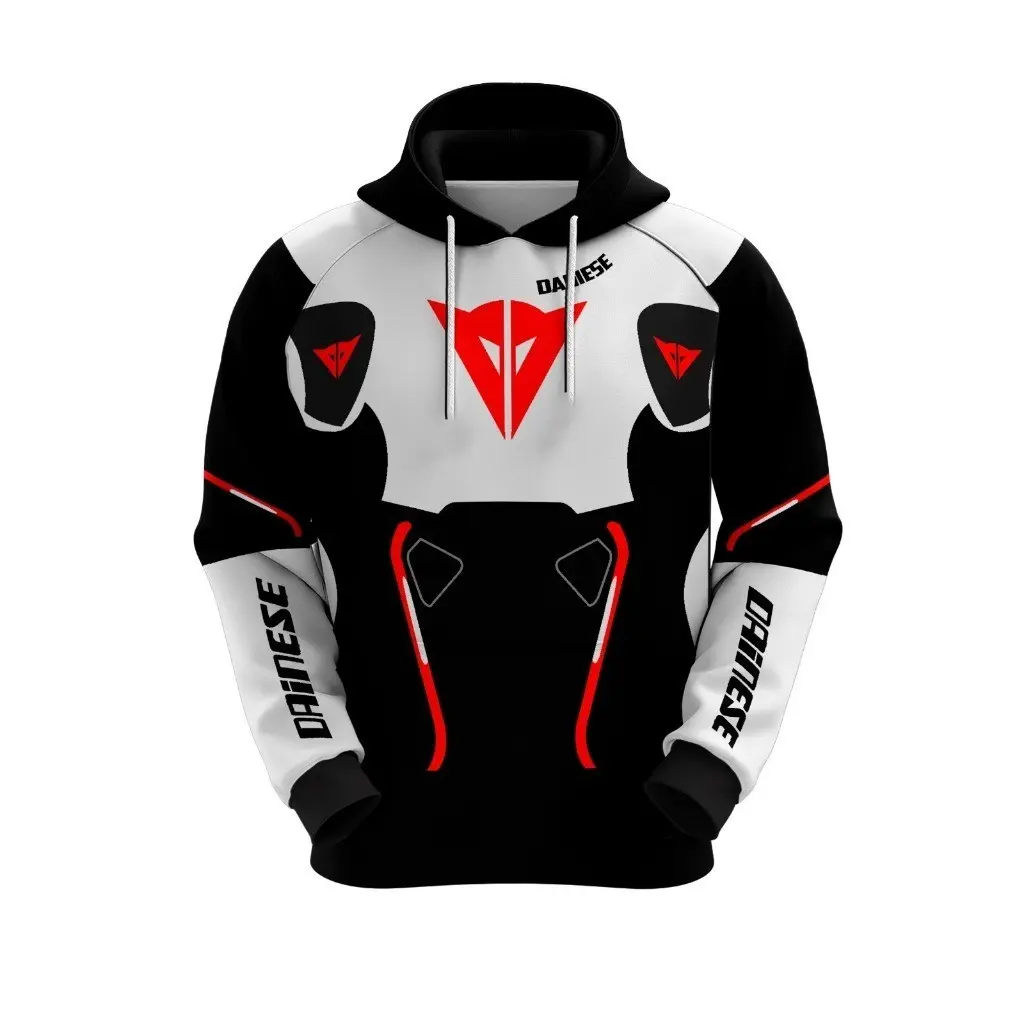 Dainese Spring and Autumn Fashion Men's F1 Racing Motorcycle GP Dai Outdoor Cycling Sports Hoodie Adult Size