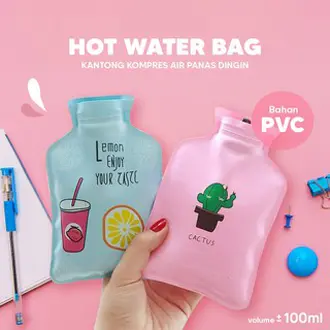 Kantong Kompres Air Panas Es Dingin Kantung Kompress Demam Dan Nyeri Motif Kartun Cold Compress Ice Bag Hot Pack Pereda Nyeri Menstruasi MYX Store
