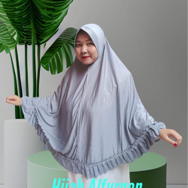 jilbab bergo rempel hijab syar'i jumbo hijab jumbo terbaru terlaris jilbab lengan terbaru. Instan Panjang Wanita Muslim Tangan Kerudung Nyaman Harian Syari Karet bergo sport hamidah 2