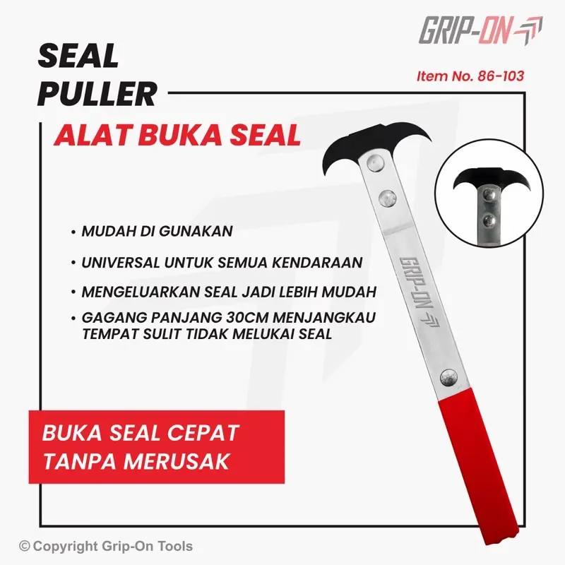Grip-On Seal Puller Alat Buka Seal