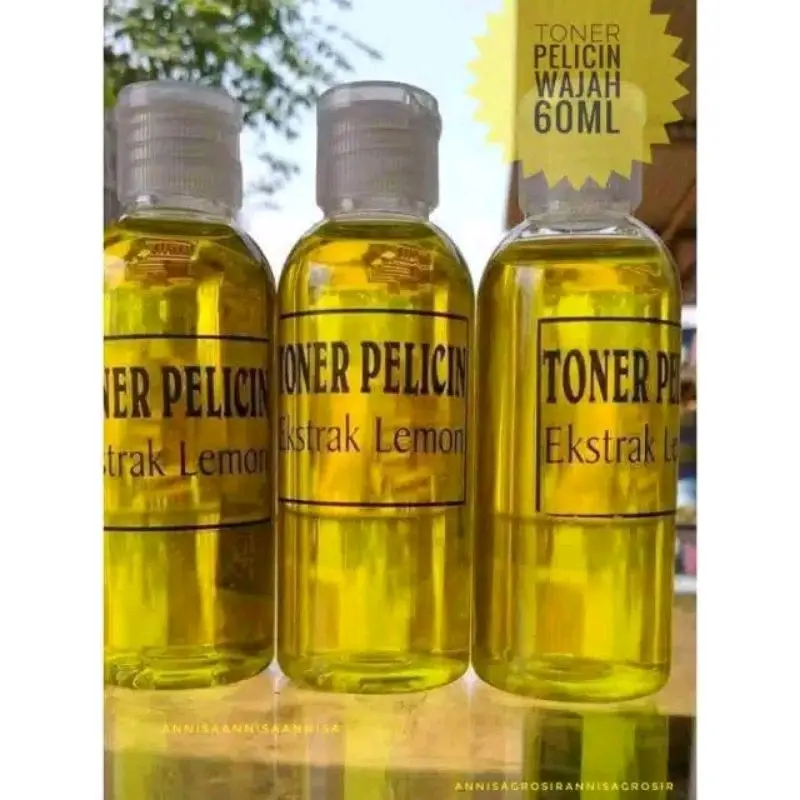 Toner pelicin wajah & pengglowing wajah 100% original