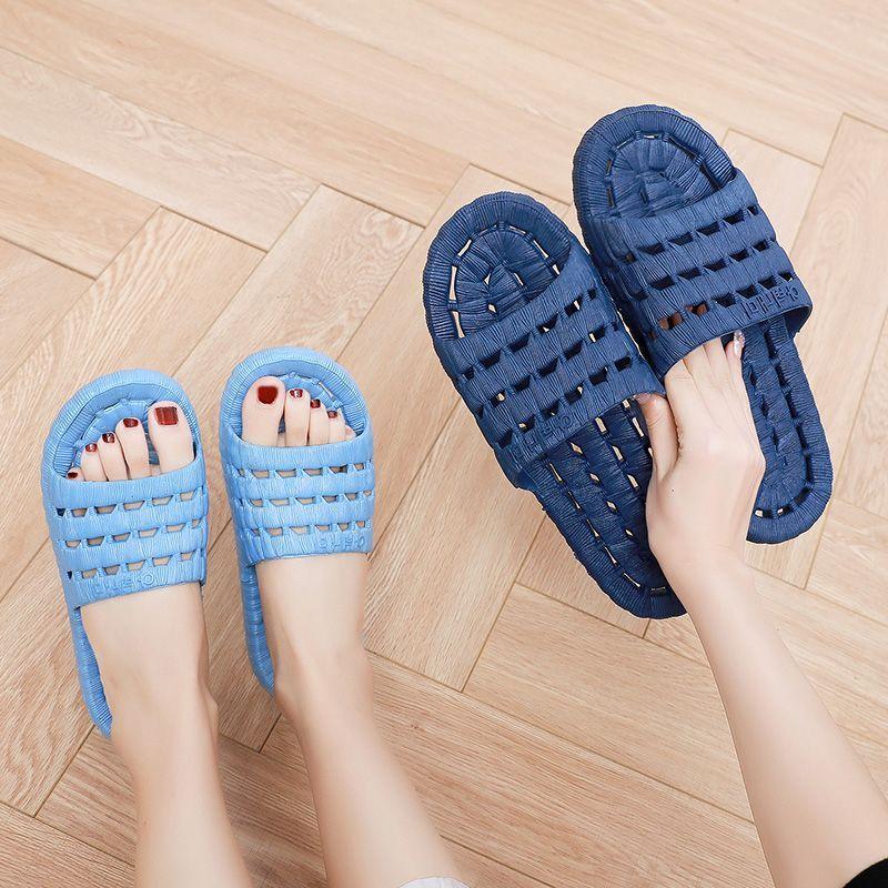 Product Introduction of Dép Đi Trong Phòng Tắm, Thiết Kế Khoét Lỗ Đế Dày, Chống Mùi, Chống Trơn Trượt, Thích Hợp Đi Tắm Và Tắm Khách Sạn, Dành Cho Nam Giới, Bộ Sưu Tập 19k Người 1