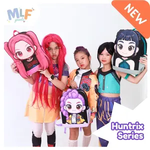 MLFG - Huntrix Series / Tas Rumi, Tas Zoey, Tas Mira / Tas Sekolah Anak Karakter Huntrix dengan Varian Ransel, Lunch Bag, Pencil Case