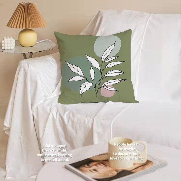 Product Introduction of Đệm Gối, Phong Cách Sang Trọng Giá Cả Phải Chăng Bắc Âu, Màu Xanh Lá Cây, Ngọt Ngào Và Tự Nhiên, Thiết Kế Tối Giản Hiện Đại, Tựa Đầu Đầu Giường, Có Thể Tháo Rời Và Giặt Được, Tùy Chỉnh Họa Tiết 15