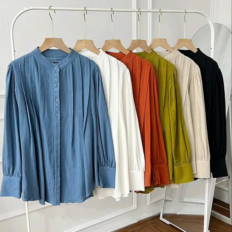 AYUMI BLOUSE LINEN PREMIUM 0