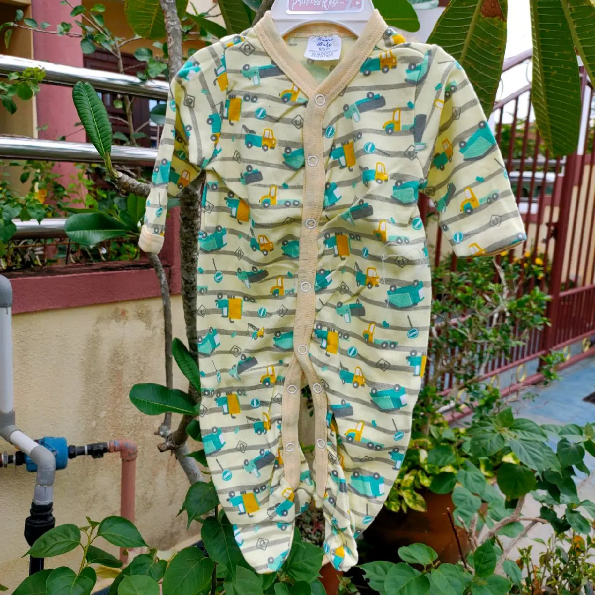 LOCK LIVE SLEEPSUIT BUTTON BABY Bayi