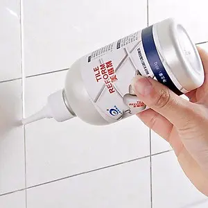 Keo Dán Gạch Sơn Kẻ Chỉ Gạch Cao Cấp 280ml Làm Mới Mặt Sàn Nền Nhà Tắm Tường Bồn Rửa Chén Bồn Cầu Đa Năng 6