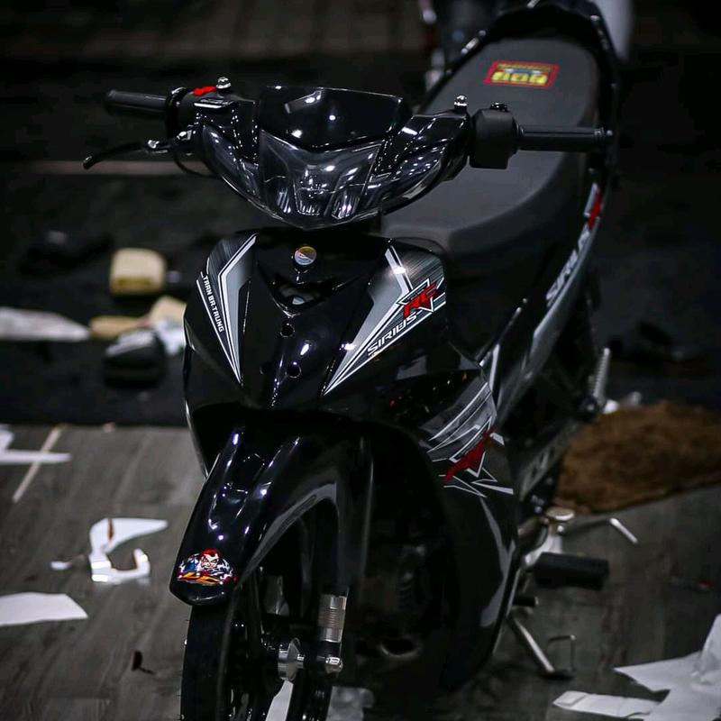  Mẫu Tem Rời Chế Sirius Rc   Xe màu Đen - chất liệu Decal 3 lớp Nhãn Dán tem  rc 