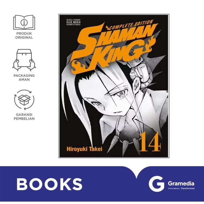 Gambar Gramedia Buku Komik Shaman King Complete Edition 14 ( Hiroyuki Takei ) dari Gramedia Kota Administrasi Jakarta Timur Tokopedia