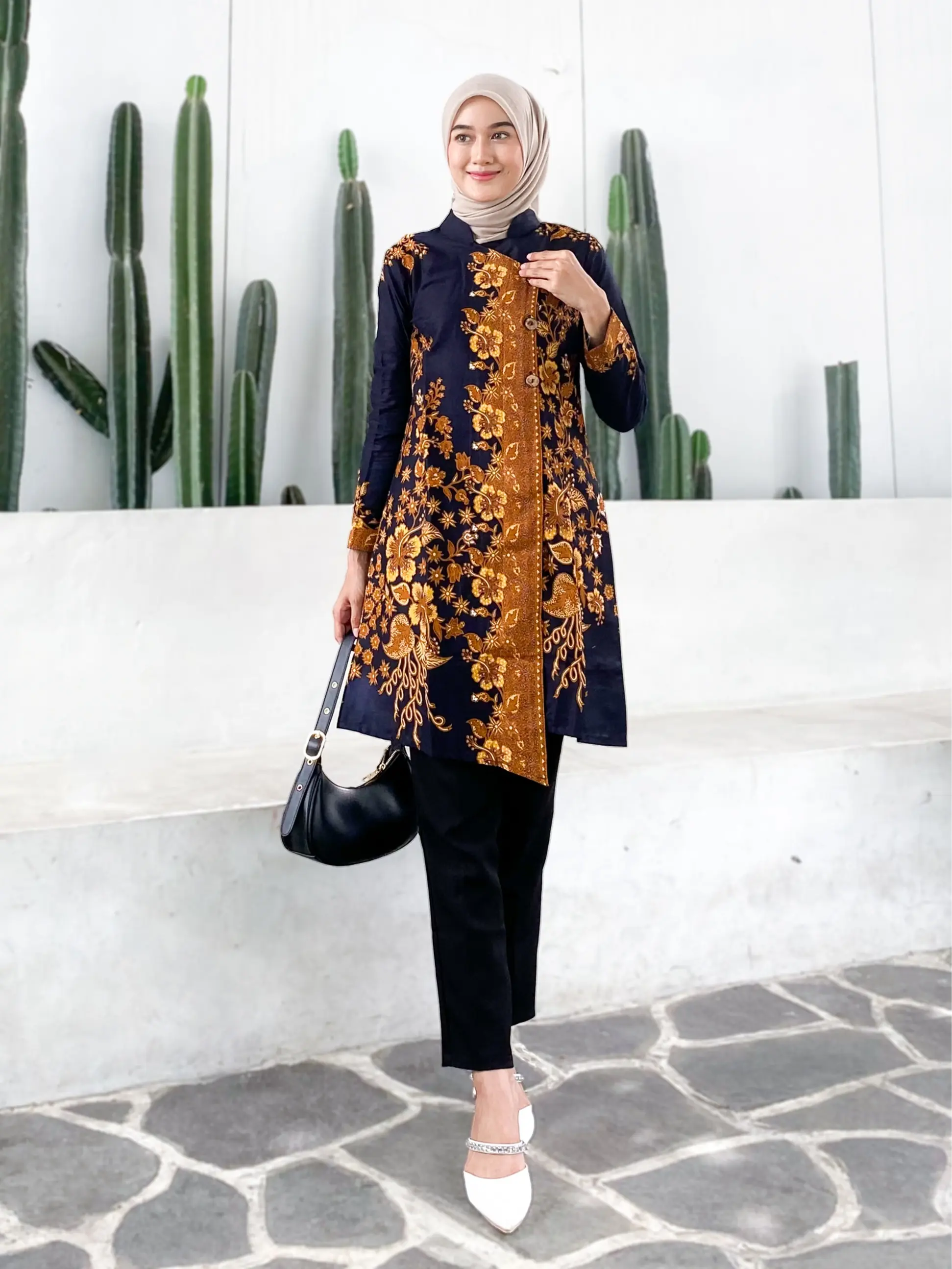 TUNIK BATIK 794 WK 06 HM 370 II TUNIK BATIK II ATASAN BATIK II BAJU BATIK WANITA