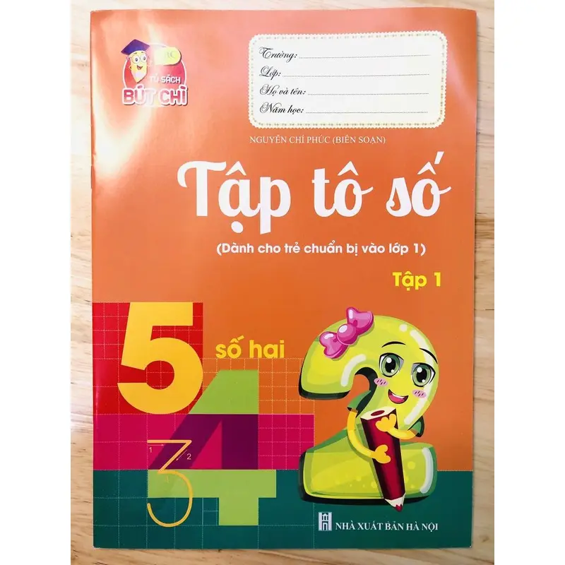 Bộ 10 Cuốn Tập Hành Trang Cho Bé Tự Tin Vào Lớp 1 (Tặng Kèm 2 Bút Chì + Gọt Bút + Tẩy Và Đệm Tay) - Vở Làm Quen Với Toán 6