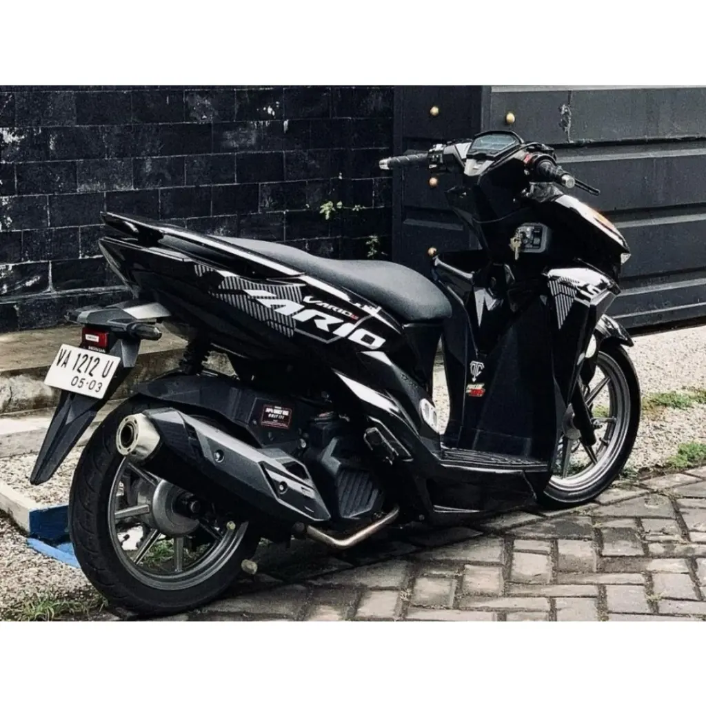 STRIPING TRANSPARAN GLOSSY/DOFF VARIO NEW GEN 1 125/150 MALAYSIA VERSION 2018-2021 Motorcycle