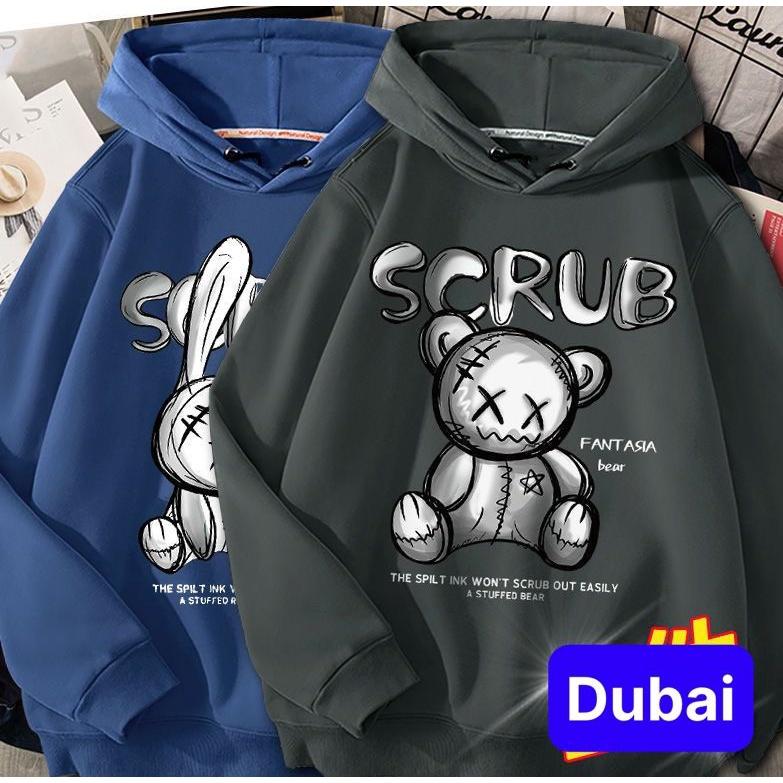 ([MIỄN PHÍ GIAO HÀNG] ) [ HÀNG ĐẸP ] ÁO KHOÁC HOODIE NAM NỮ GẤU SCRUB CHẤT NỈ DÀY PHOM FORM RỘNG CHỐNG NẮNG, NÓNG ĐÔNG HÈ PHONG CÁCH HOT TREND- -NGÂN NGÂN 8