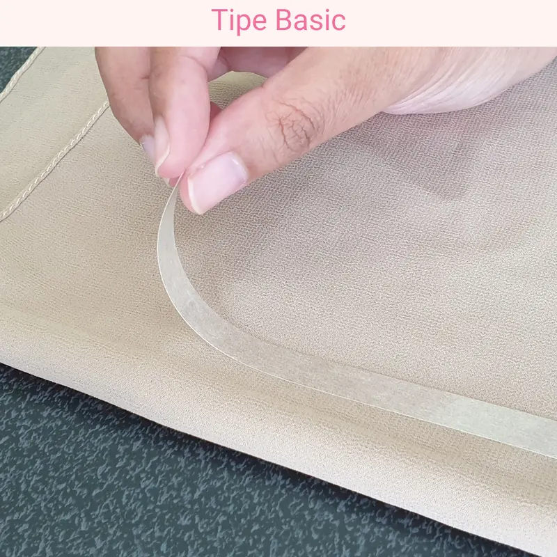 AyuMeera Tape Hijab Model BASIC - Membuat Hijab Melengkung Paripurna Muslim Kerudung 2