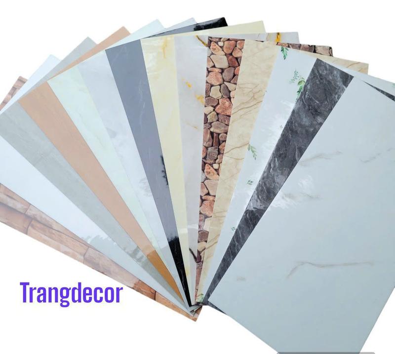 Combo 70 Tấm Xốp Dán Tường Vân Đá Hoa Cương Sang Chảnh Decor Phòng Kích Thước 60x30cm Có Keo Sẵn Vietnam Phòng khách chống khói Dán trước miếng dán chống mốc phòng bếp phòng tắm vntrắng-96cm dán trước ô vuông dán tường decor phòng tấm dán tường pvc