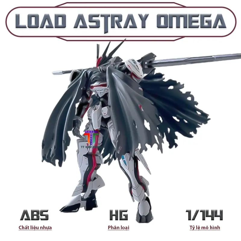 Mô hình lắp ráp HG Load Astray Omega, 1/144 mô hình nhựa, Đồ chơi xếp hình 0