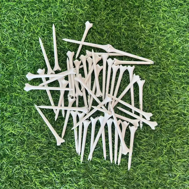 Unbreakable Golf Tees, 30/50/100pcs Professional Durable Plastic Golf Tees, Golf Clubs, Reusable Golf Balls Accessories and Gifts for Golfer Lovers, Fathers Day Gift, Golf Accessory 6