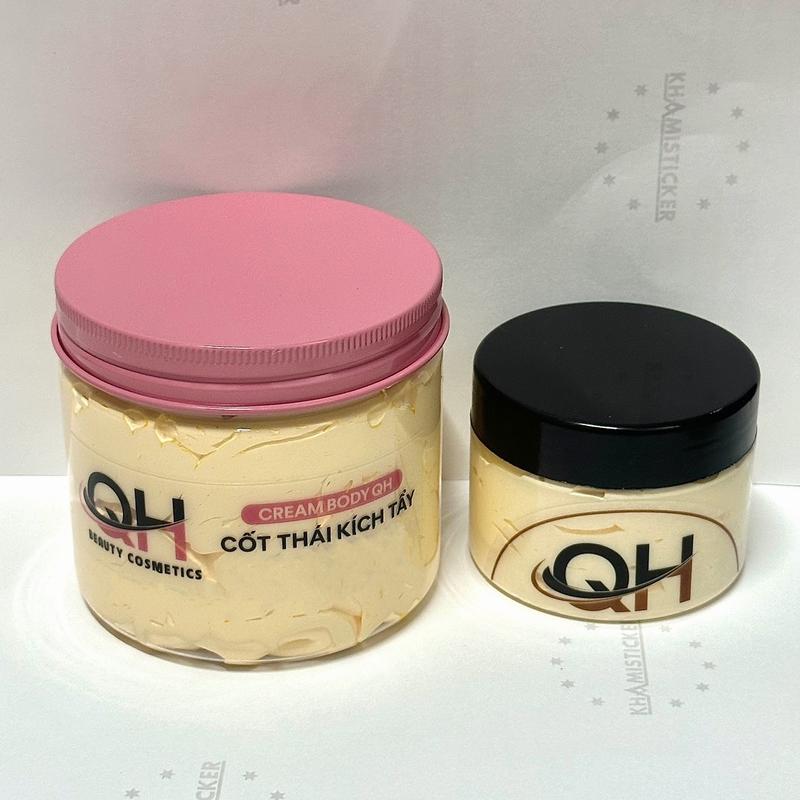 KEM BODY KÍCH TẨY 400G+140G QH DƯỠNG PHẤN - DƯỠNG DA BODY LÀM ĐẸP DA