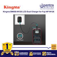 Gambar Kingma BM058-W126 LCD Dual Charger for Fujifilm NP-W126 Battery - Black dari Sentra Digital Kota Surabaya 3 Tokopedia